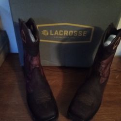 LACROSSE LEATHER COWBOY WESTERN BOOTS 