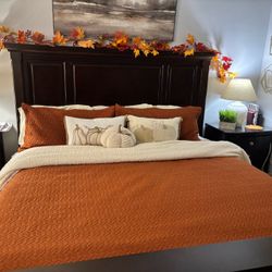 Cama madera sólida size King