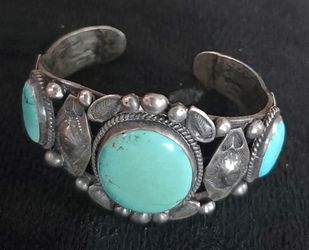 Bracelet - Silver & Turquoise