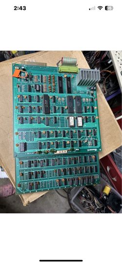 VINATAGE working Turtles Stern Konami  ARCADE Video GAME PCB BOARD Cj