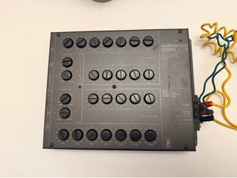 audio control EQL crossover