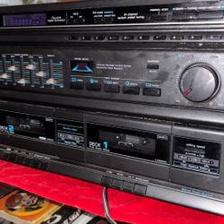 Panasonic Tape deck/ Amplifier/ Stereo Tuner 