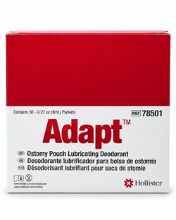 Hollister Adapt 78501 Ostomy Lubricating Deodorant – 50 Packets