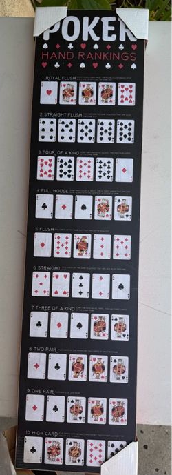 Wood hanging poker art 8x32 15.00 each