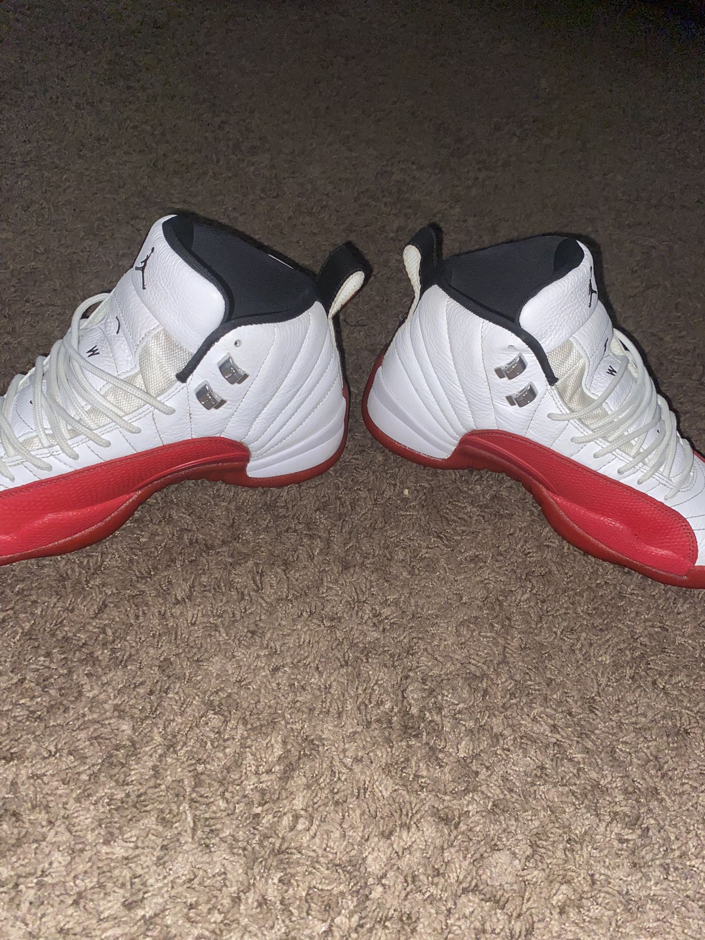 Cherry Jordan 12s Size 8.5