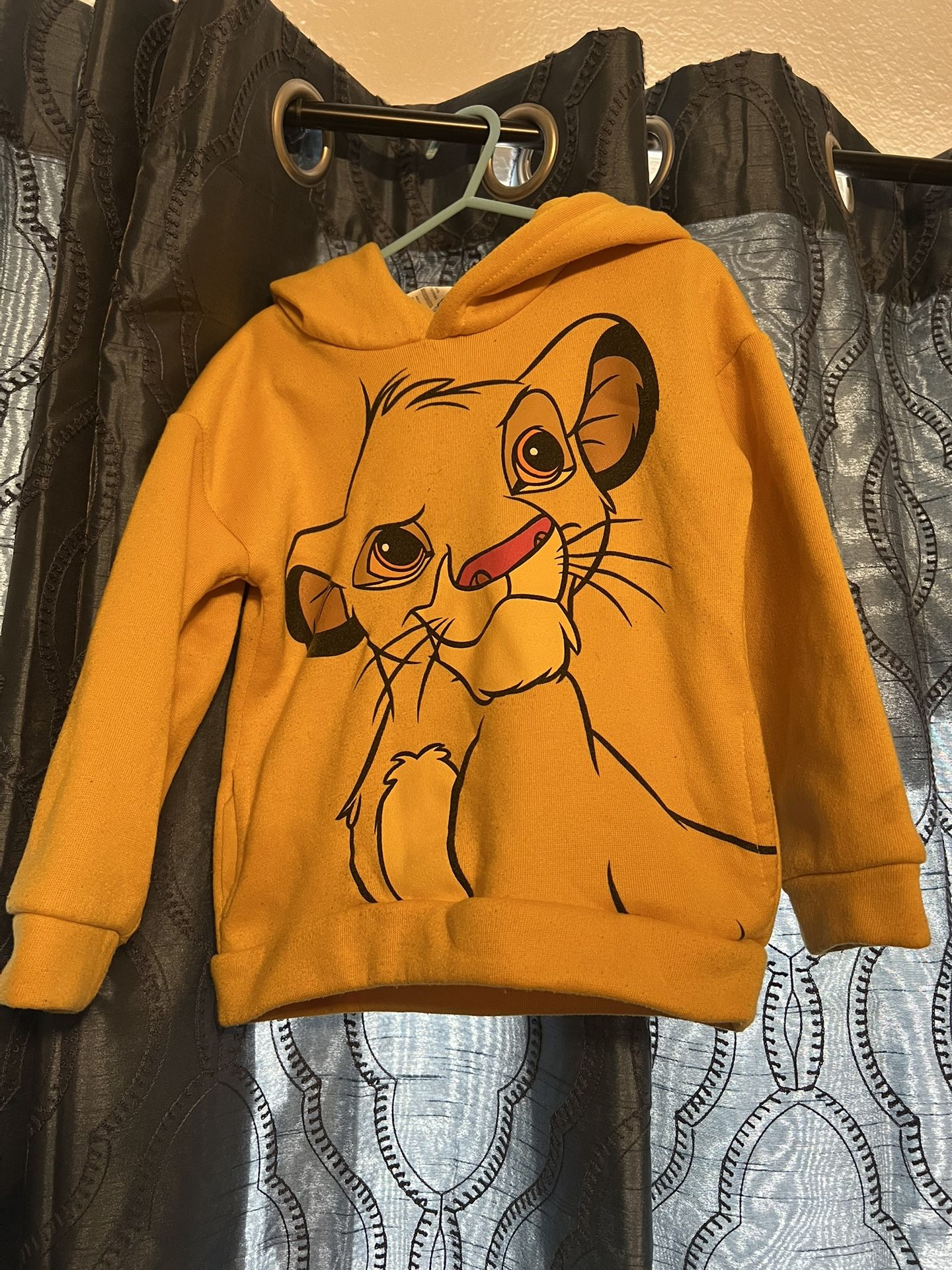 Lion King Kids Hoodie Size 5t