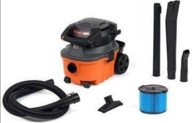 Ridgid 4 G 6 HP Wet Dry Shop Vac w Detachable Blower WD4080 NEW