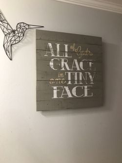 Wooden Hanging Deco