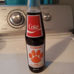 Clemson 1981 National Champions. Bottle