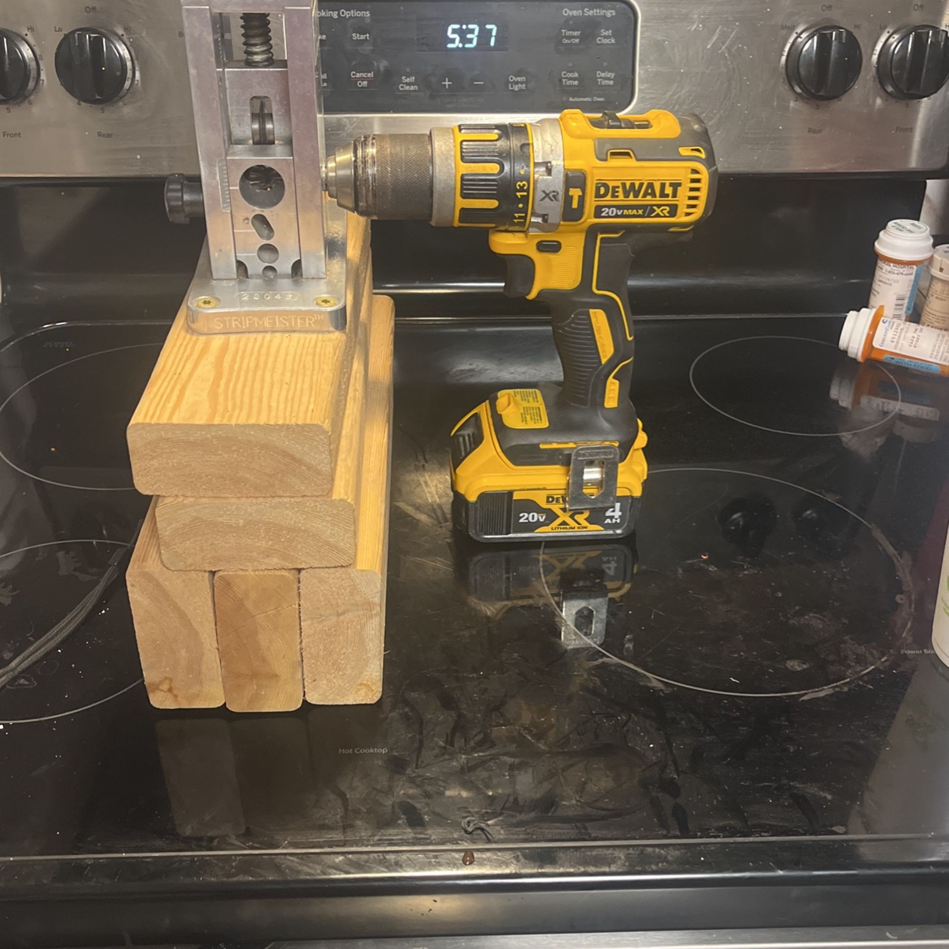 Wire Stripper Plus Drill And Battery