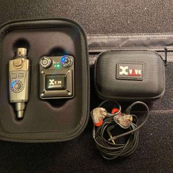 Xvive U4 Wireless In-ear Monitoring System with T9 Earphones 