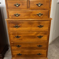 Wood dresser
