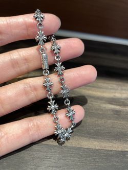 Chrome Hearts Tiny E Bracelet with Diamonds