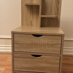 Wooden Cubby Dresser