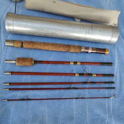 Vintage Wright McGill Pack Rod, Trail master No M6TMU  6'9"