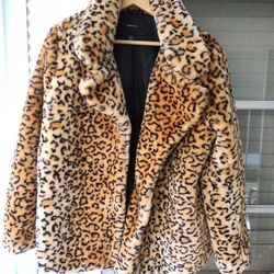 Forever 21 Faux Fur Coat