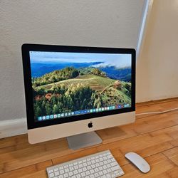 Imac 21 inch core i5 8gb 256gb ssd, final cut,logic,Adobe, office,or best offers