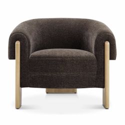 Mid-Century Modern Velvet Accent Chair