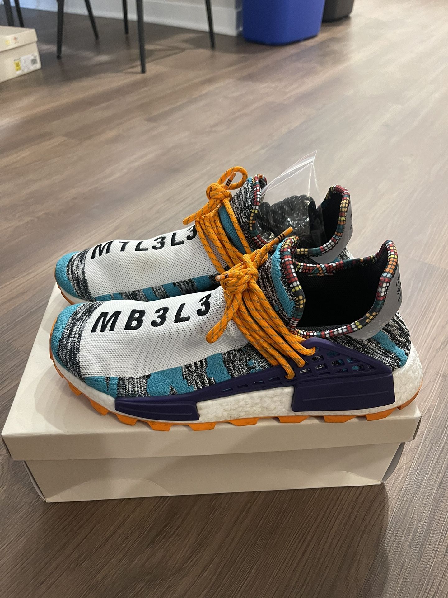 Men’s Size 11, Adidas Human Race Solar HU NMD