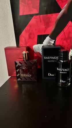 Versace Eros Flame And Sauvage Dior