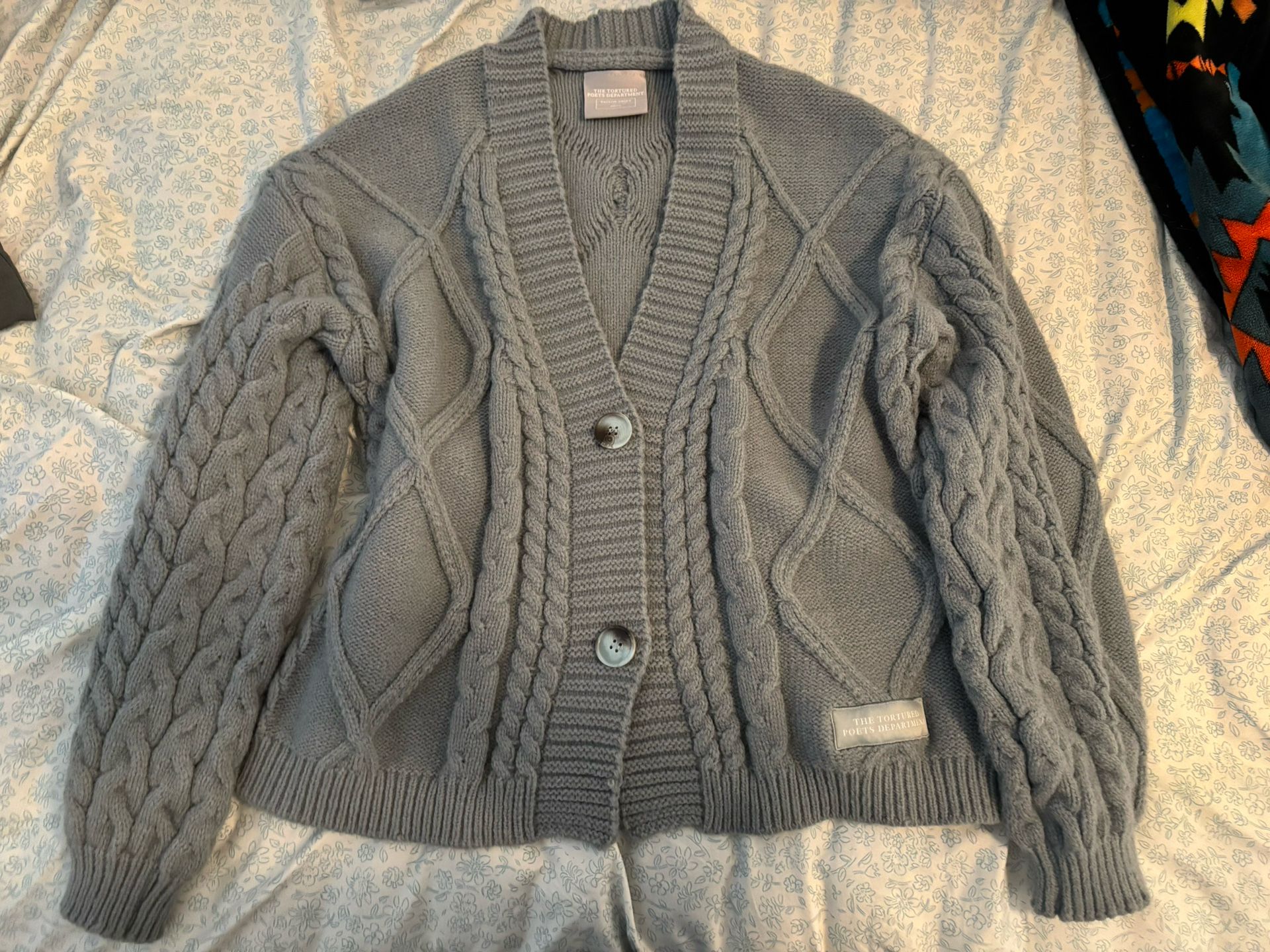 Taylor Swift Grey Cardigan