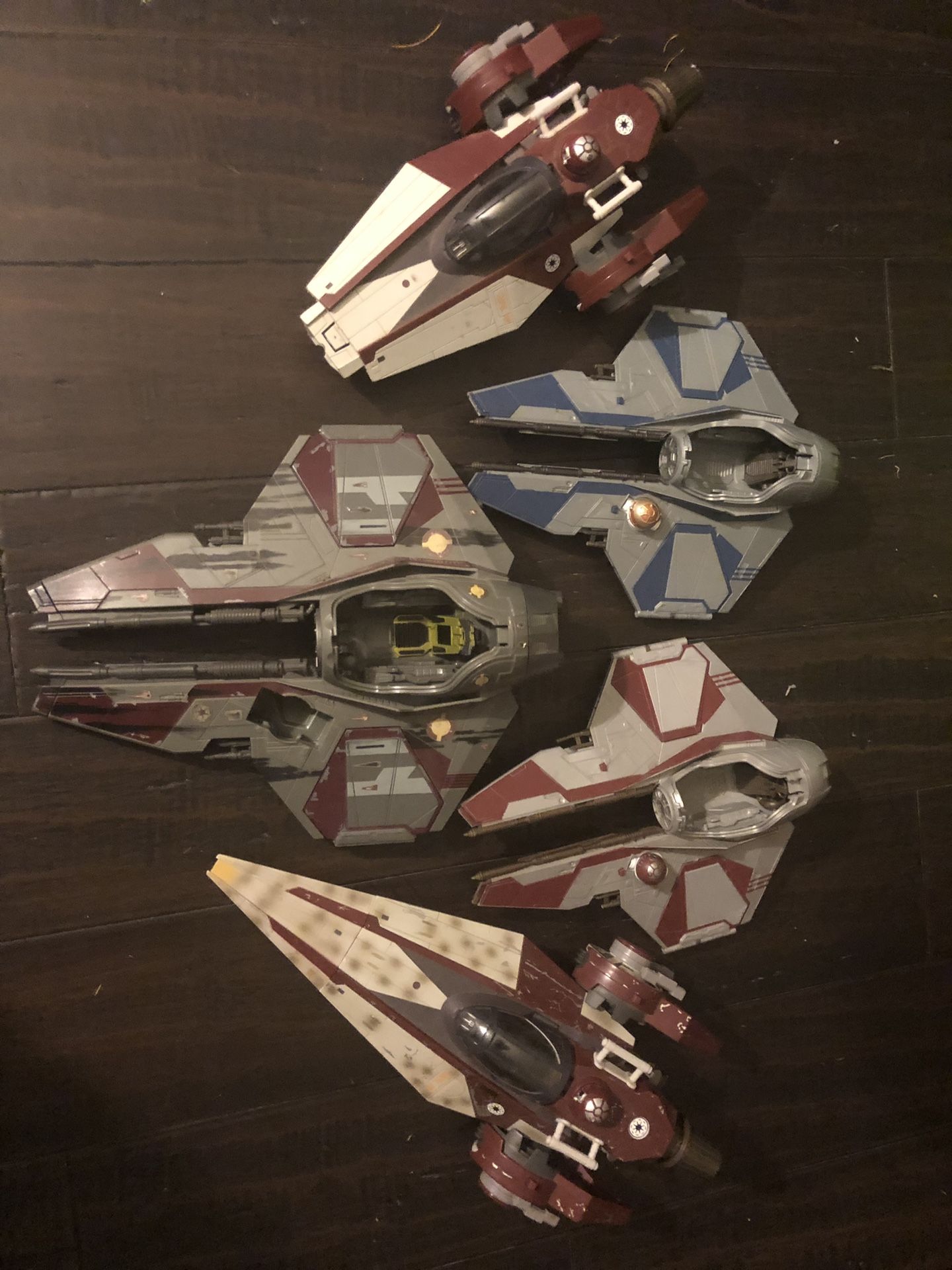 Star Wars Jedi Star fighters lot