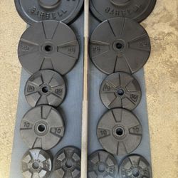 Standard 1 Inch Vintage Set 170 Lbs