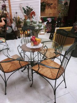 SALE Glass Table & 4 Chair $ 350.00