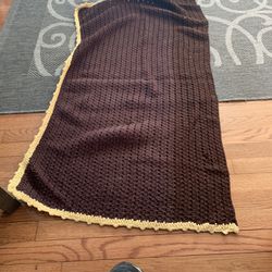 VintageHand Knitted Blanket