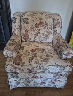 Skirted Club chair