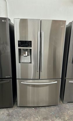 Samsung 4-Door Refrigerator (French Door Fridge with Drawer Freezer) - Water Dispenser, LED Lighting