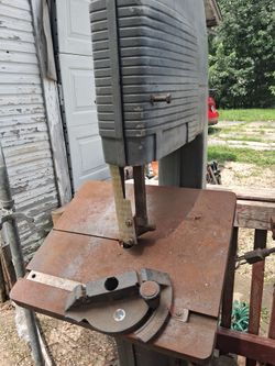 vintage 12-inch Craftsman band saw (Model 103.24260)