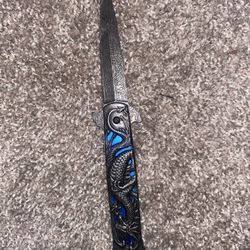 Blue Dragon Knife 