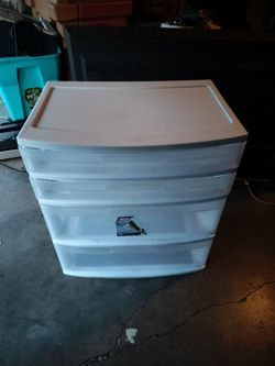 Sterilite four drawer container
