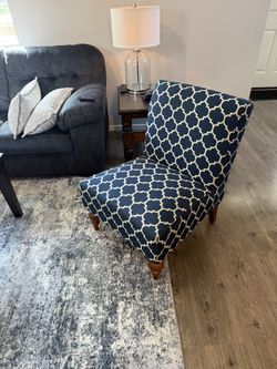Blue Lounge Chair