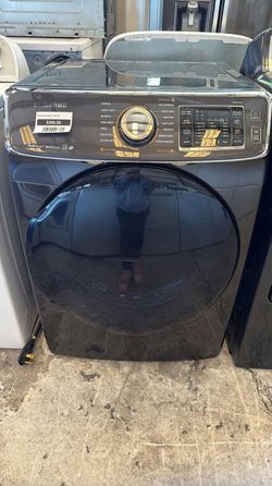 Samsung Front Load Dryer Black SteamDry