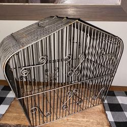 Vintage  bird cage