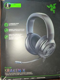 Razer kraken x gaming headset