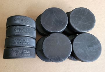 Hockey Pucks Official Lot of 12 (Perfect for training)