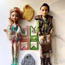 Ashlynn Ella & Hunter Huntsman Ever After High Dolls First Chapter INCLUDES RING