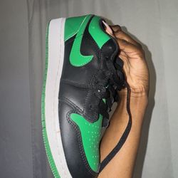 Black And Green Air Jordan 1