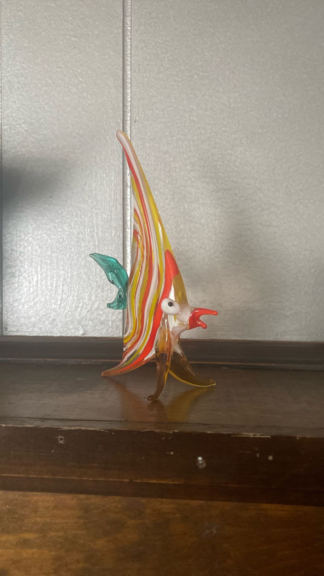 Vintage Hand Blown Murano Glass Fish Figurine