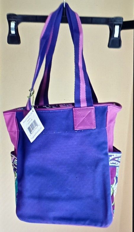 NEW VERA BRADLEY Small Color Block Tote Bag