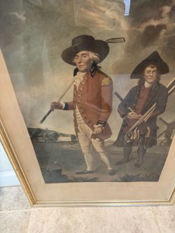 Antique vintage framed art artwork prints