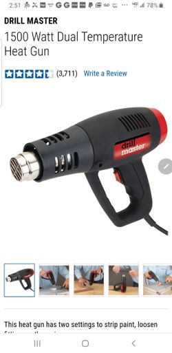 BRAND NEW - Heat Gun - 2 Speeds