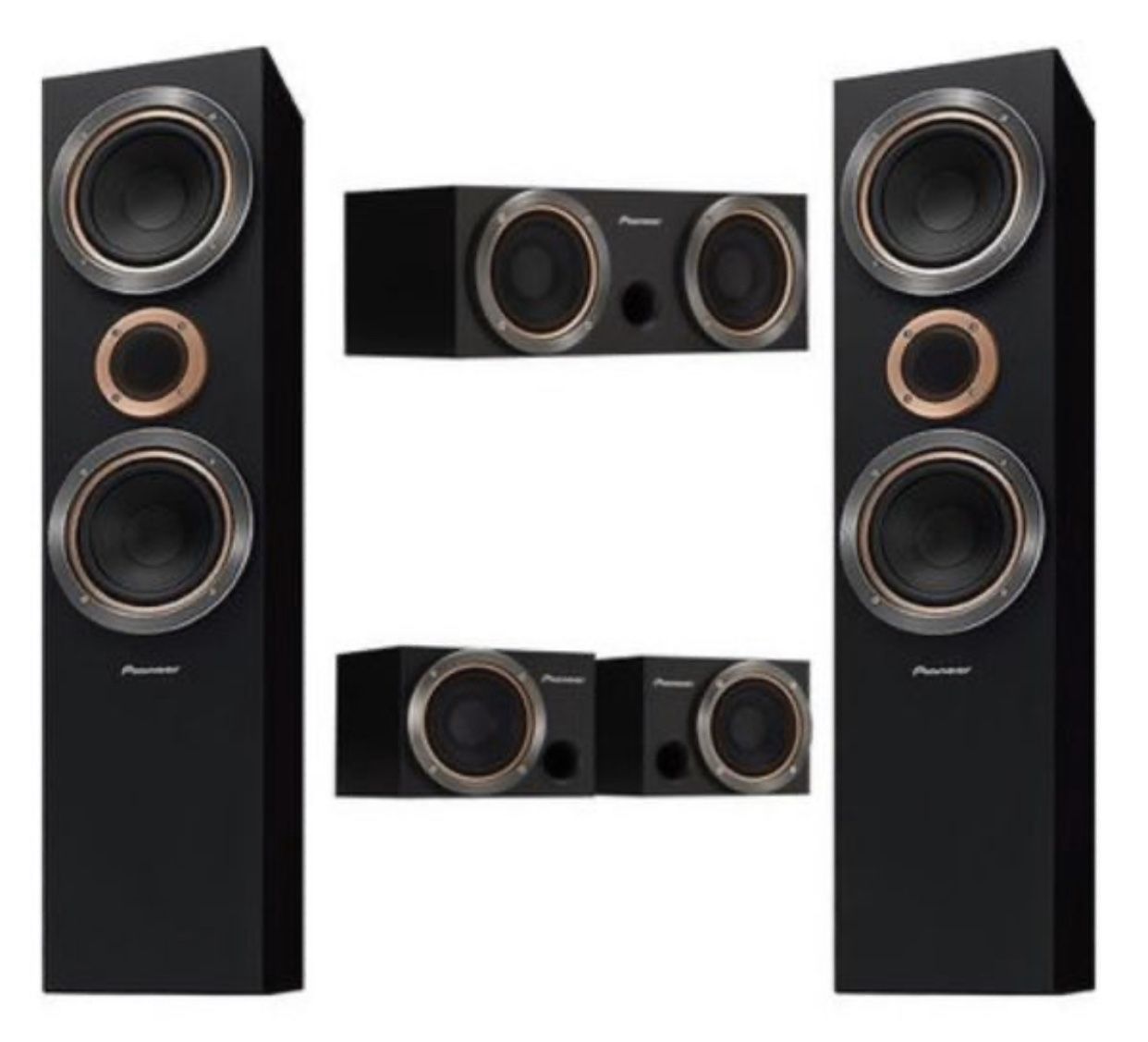 Home theater pioneer speaker system