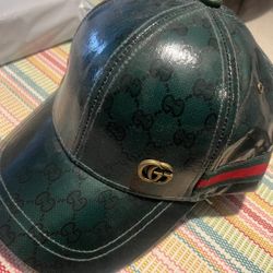 Gucci Green Leather Fitted With Gucci Box 100$ Woodbridge Nj area Today 🔥🔥 Adjustable Strap Leather