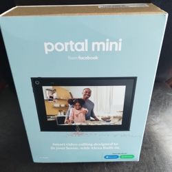 Facebook Portal Mini Smart Video Calling 8 Touch Screen Display with Alexa