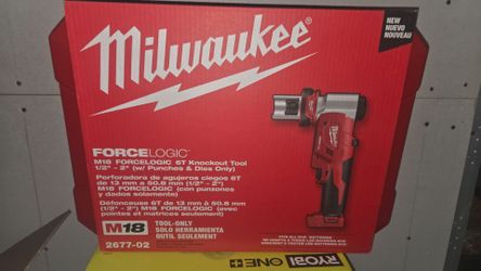 Milwaukee M18 knockout tool
