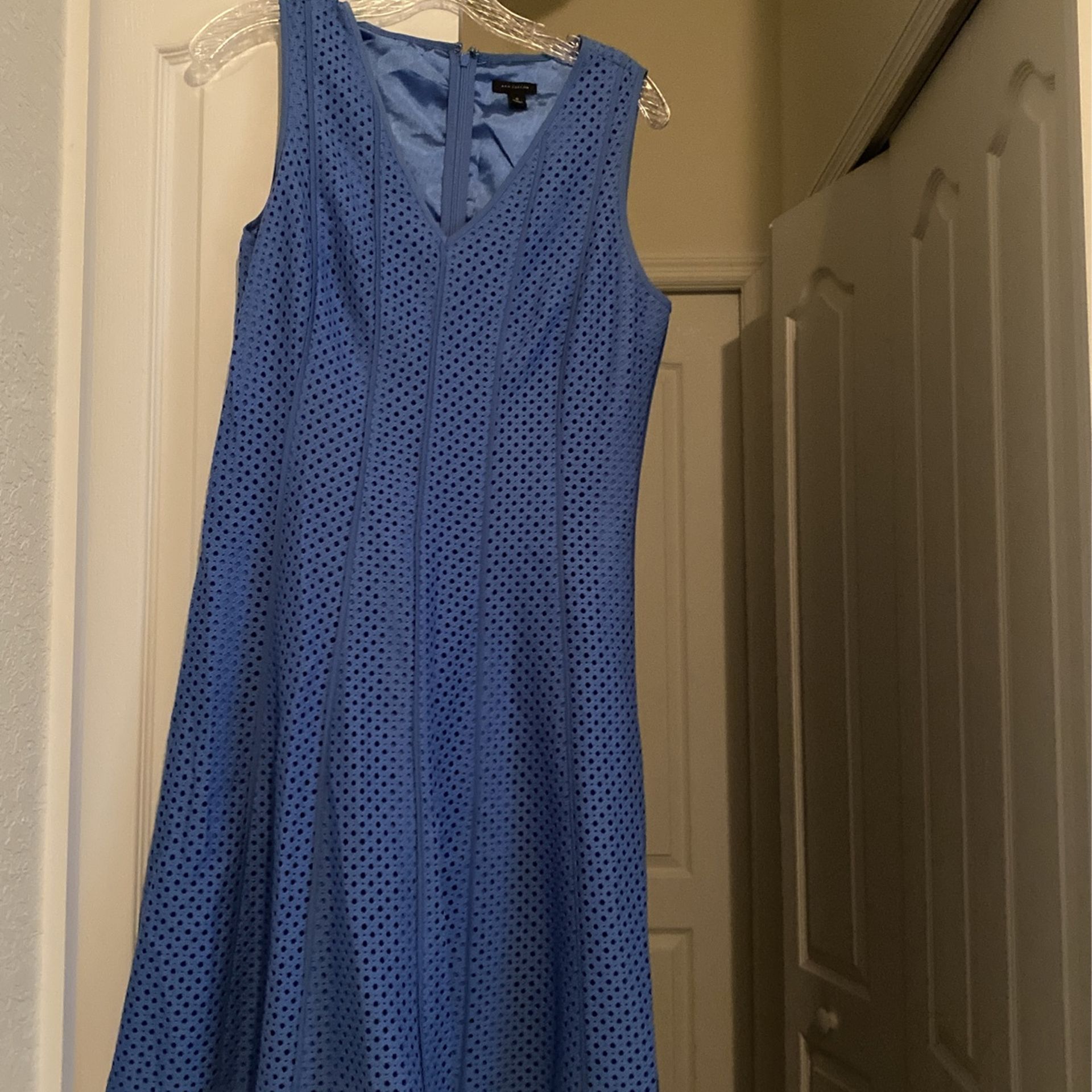 Ann Taylor Blue Dress